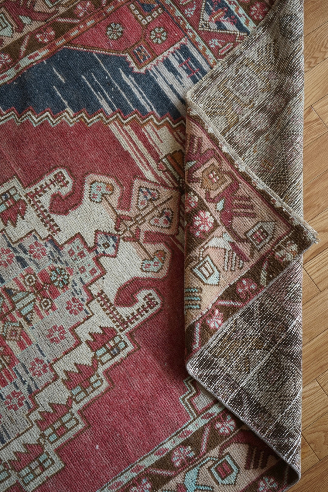 Türkiye Old Kayseri Medallion Modern Color 1970年代 257 × 145 cm No.TR25390