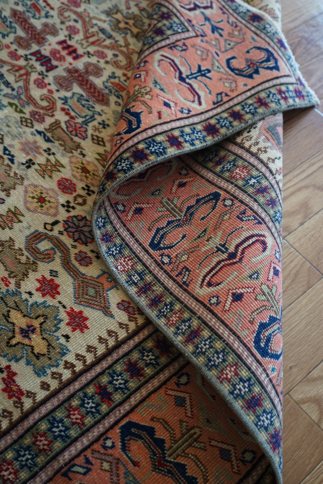 TURKEY OLD KAYSERI PINK 1950-1960年代 212 × 145 cm No.TR25190