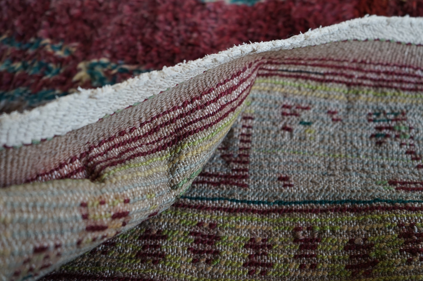 TRIBAL RUG TURKEY OLD OUSHAK 1965年代 154 × 133 cm No.TR25193