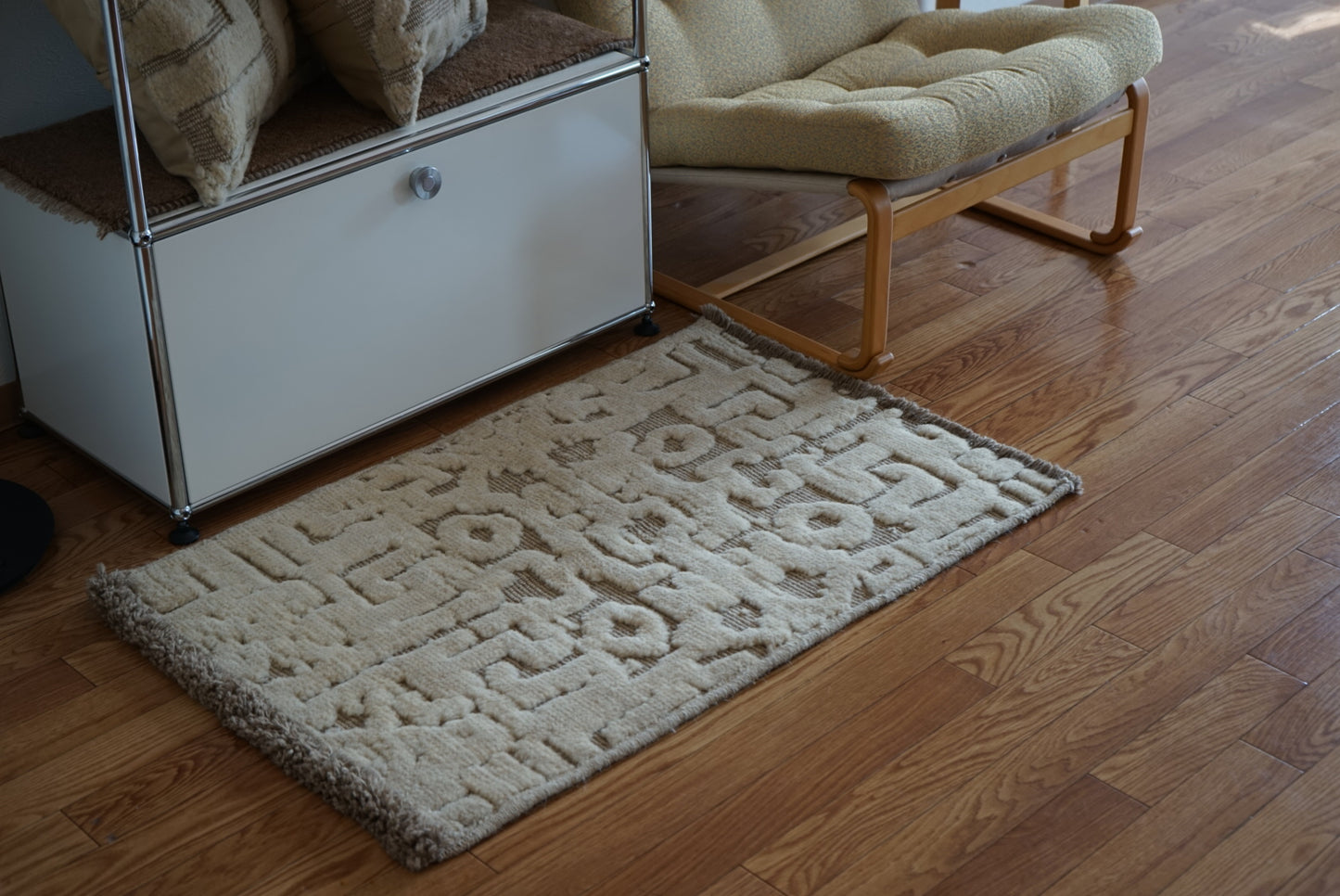 店頭販売 ORIGINAL IRAN QASHQAI KILIM DOORSIZE " ANCIENT " 95 × 65 cm