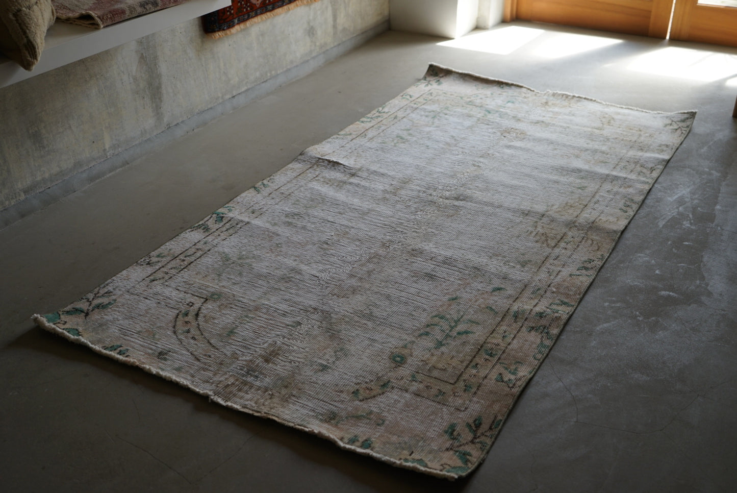 TURKEY OLD ISPARTA GREEN GARDEN 1970年代 189  × 101 cm No.TR25133