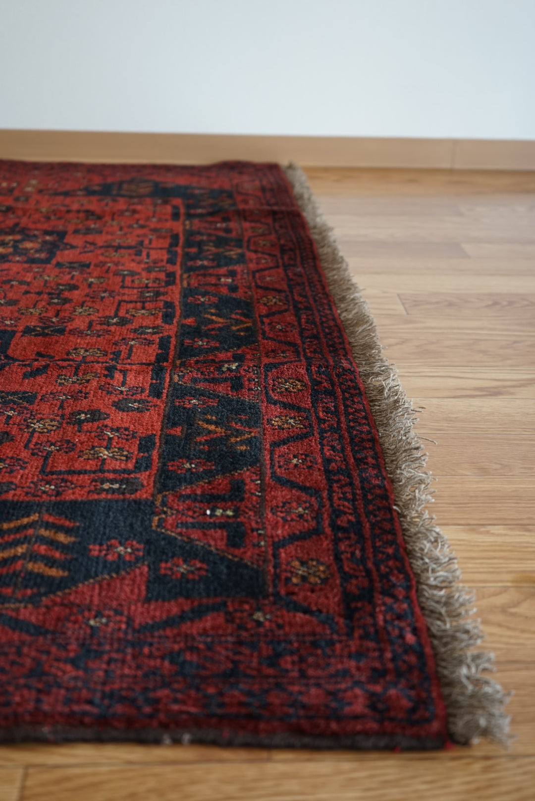 Afghanistan Old Turkmen RichRed 1970年代 177.5 × 142.5 cm No.AF2524