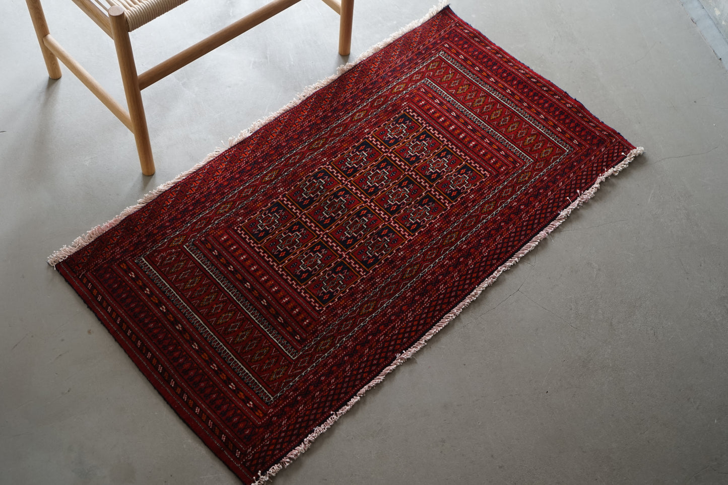 IRAN ANTIQUE TURKMEN 1910年代 118×61cm