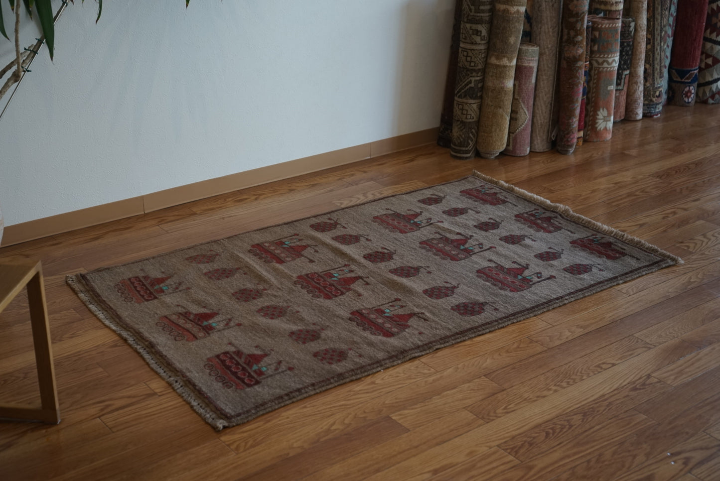 AFGHANISTAN VINTAGE WAR RUG 1980年代 149× 90 cm No.AF2512