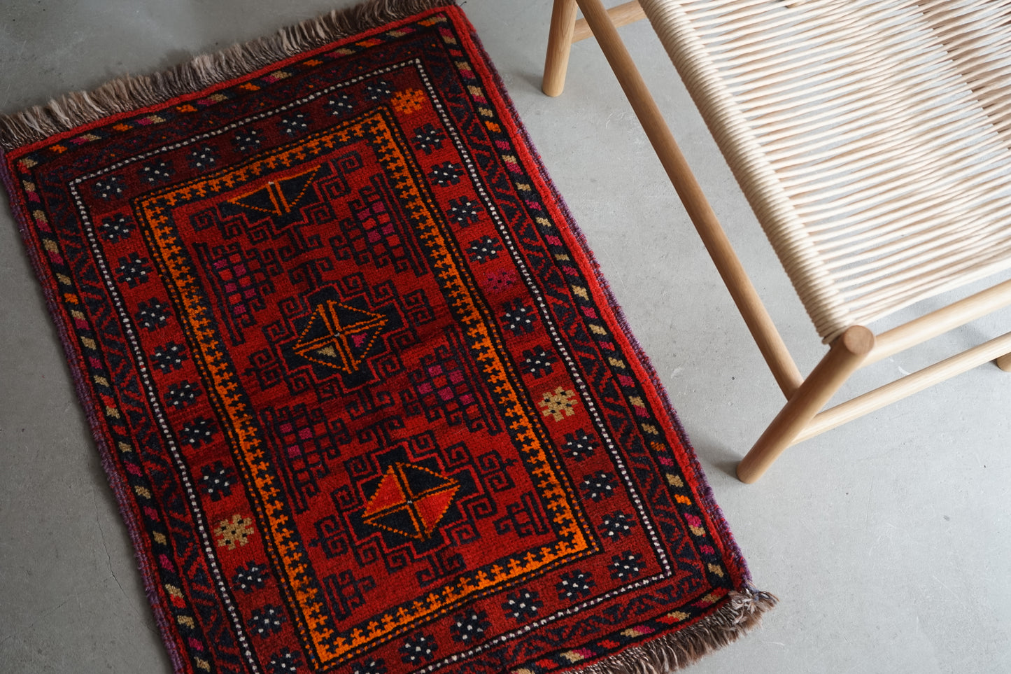 AFGHANISTAN BALUCH DOOR SIZE 1970-1980年代 87 × 64.5 cm