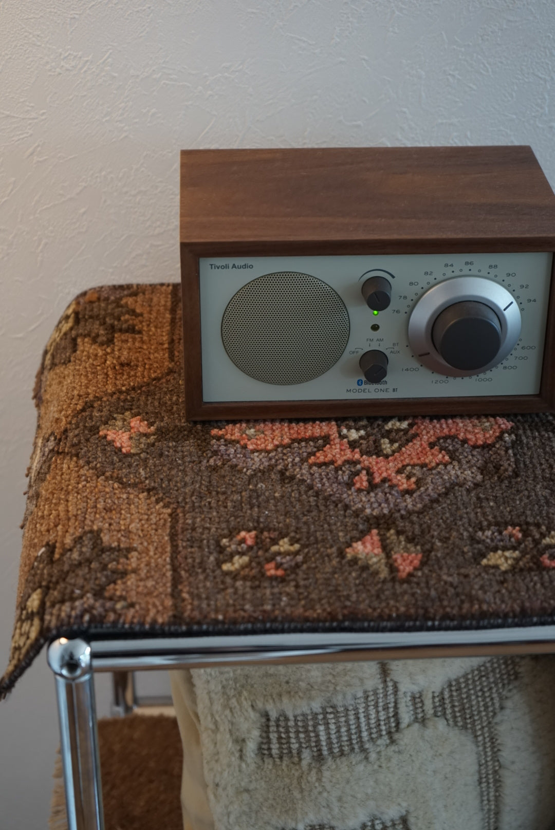Türkiye Old Oushak Brown , Gray Medallion Runner 1970年代 80.5 × 50 cm No.TR25416