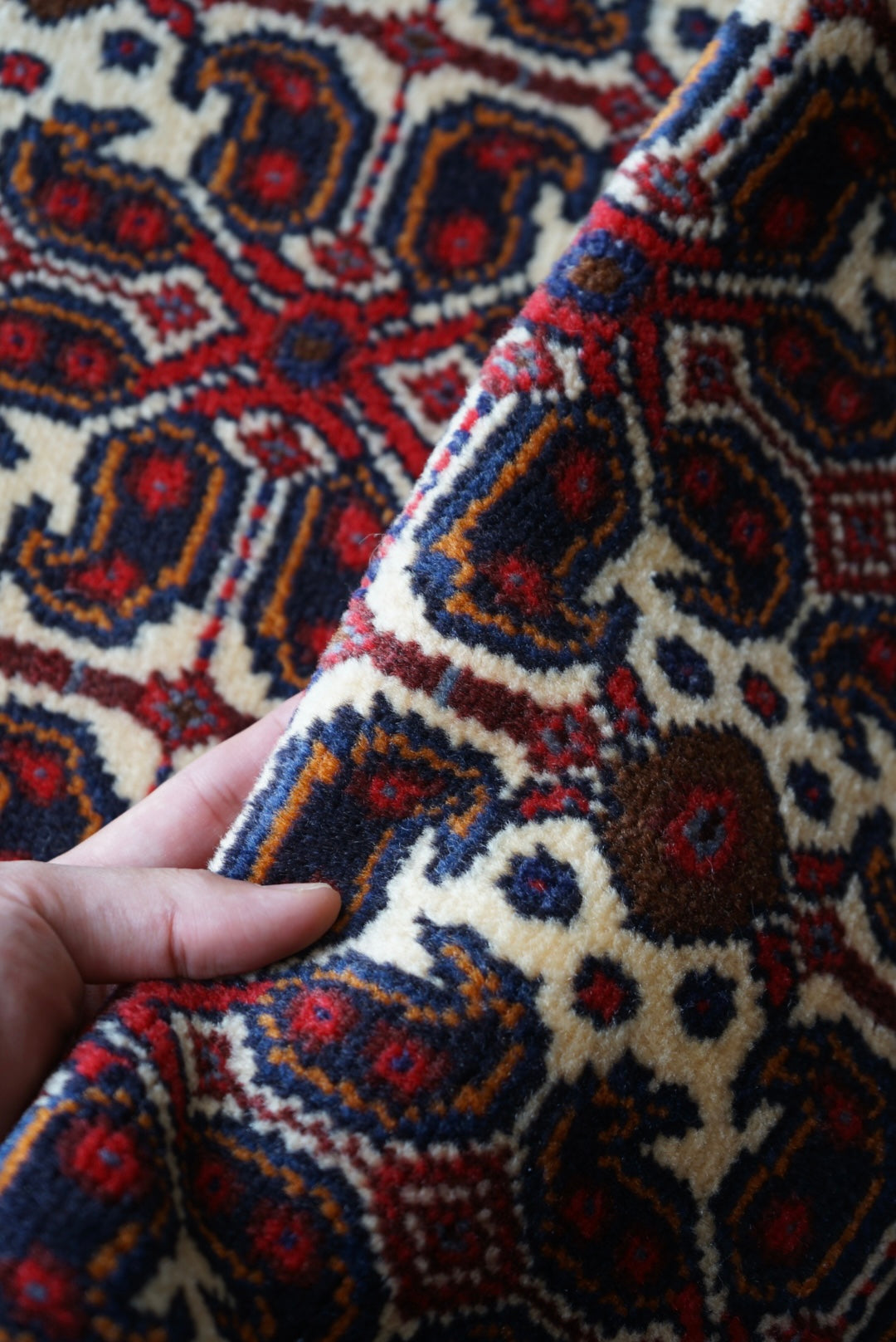 IRAN OLD SANANDAJI BOTEH 1940年代 97 × 68.5 cm
