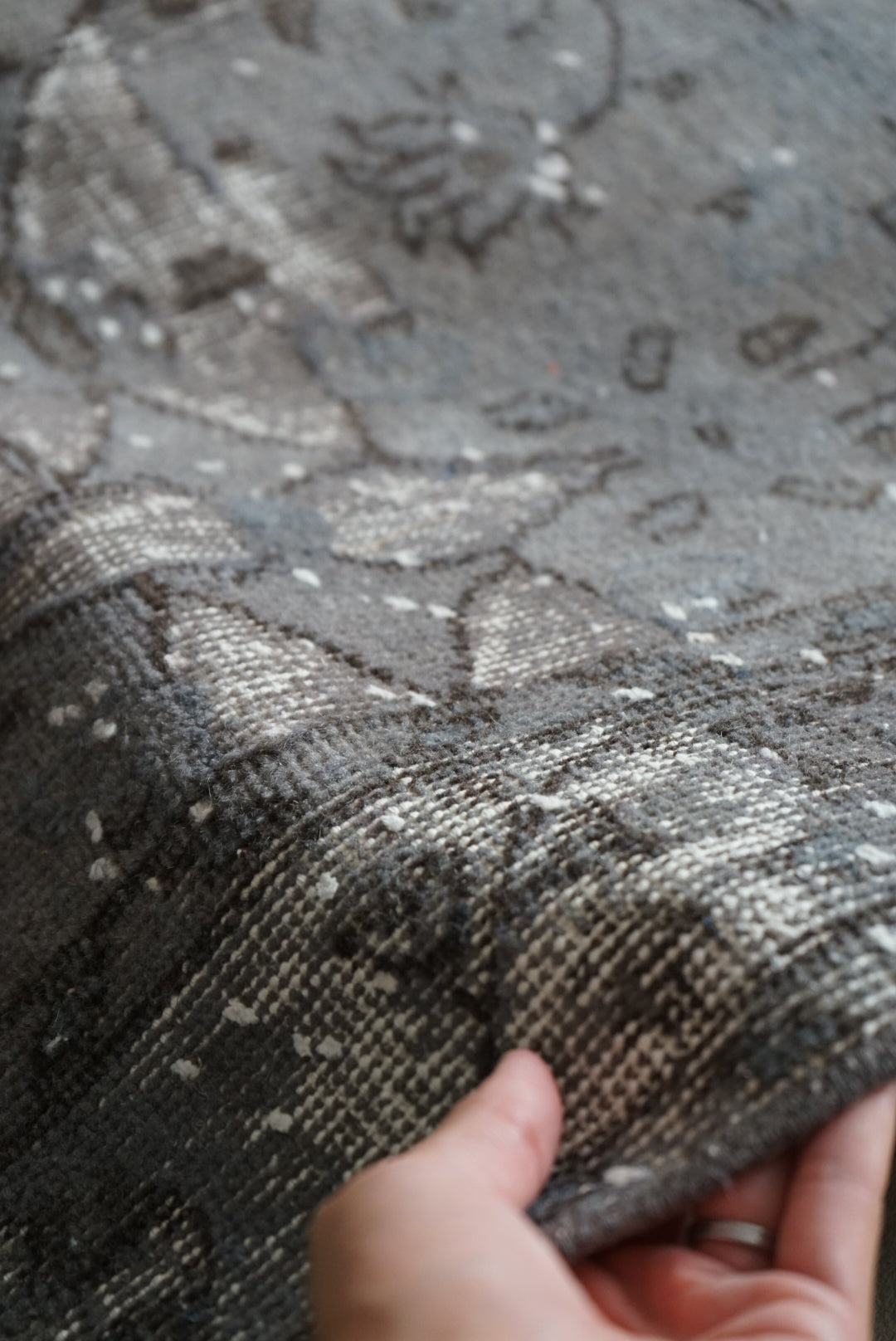 TURKEY OLD CHARCOAL GREY 1970年代 200 × 112 cm No.TR25154