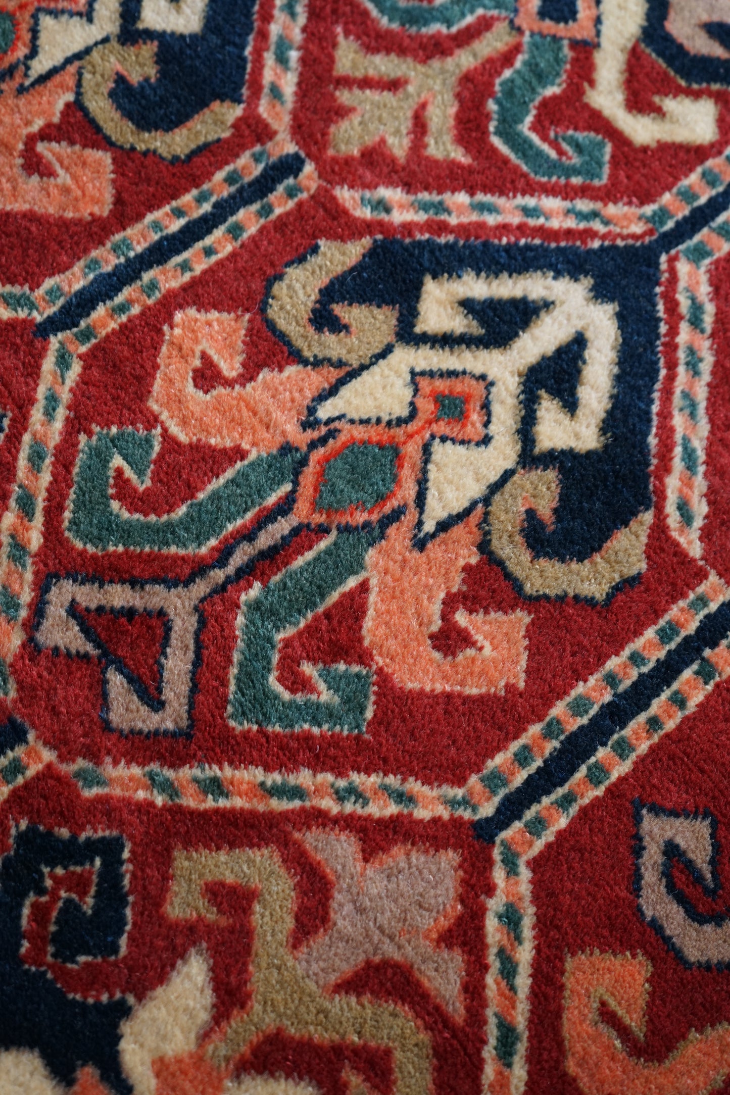 IRAN ANTIQUE SHIRVAN COSSACKS 1860年代 181 × 125 cm