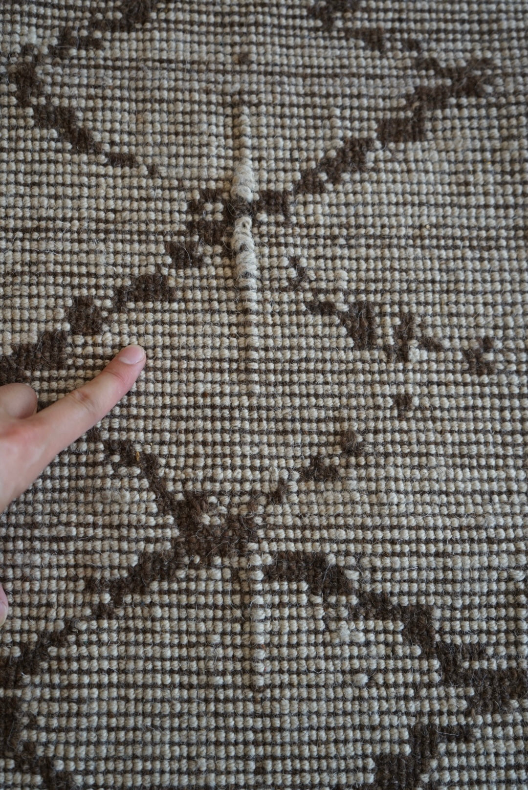 店頭販売 ORIGINAL IRAN QASHQAI KILIM " TRIBE " 204 × 142 cm