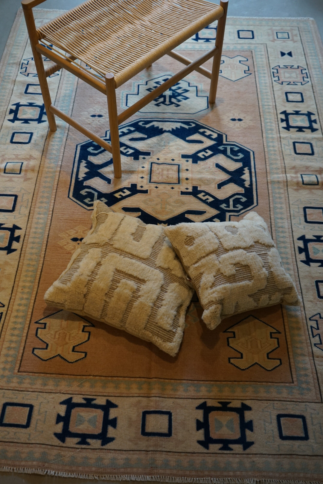 TURKEY OLD ANATORIA BEIGE 1970年代 210 × 150 cm No.TR25156