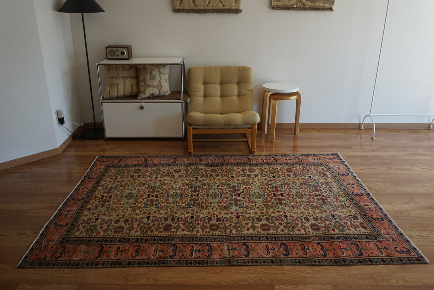 TURKEY OLD KAYSERI PINK 1950-1960年代 212 × 145 cm No.TR25190