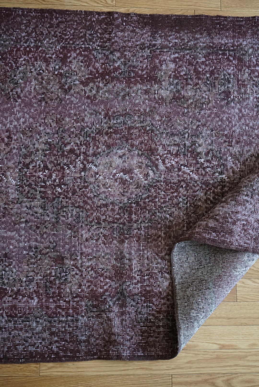 Türkiye Old Isparta Overdye Purple 1970年代 cm No.TR25470