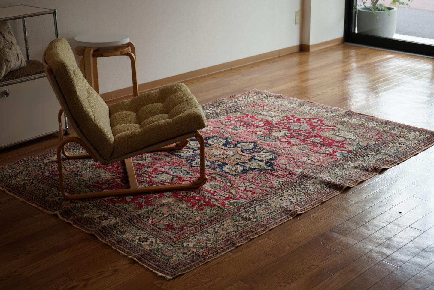 TURKEY OLD KAYSERI PINK 1950-1960年代 218 × 153 cm No.TR25192
