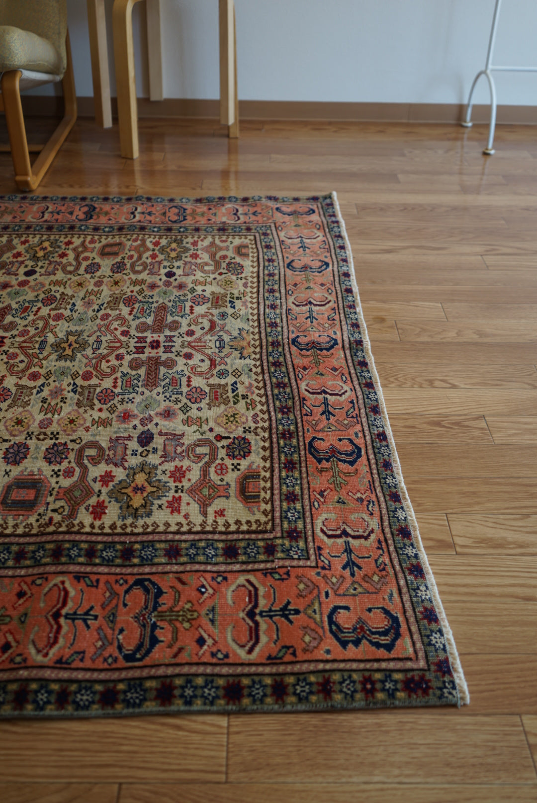 TURKEY OLD KAYSERI PINK 1950-1960年代 212 × 145 cm No.TR25190