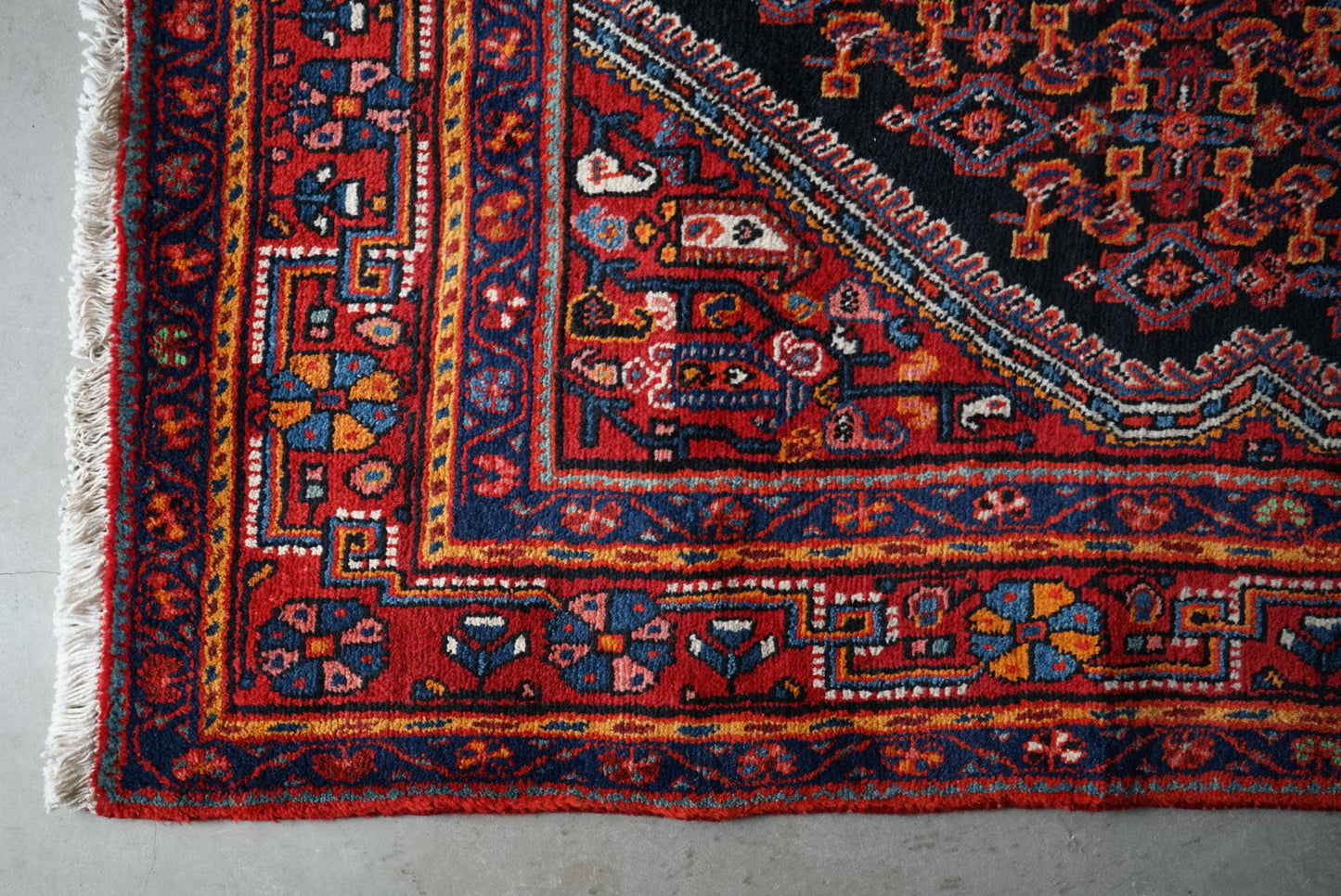 店頭販売 IRAN ANTIQUE ZANJAN 1920年代 220 × 135 cm