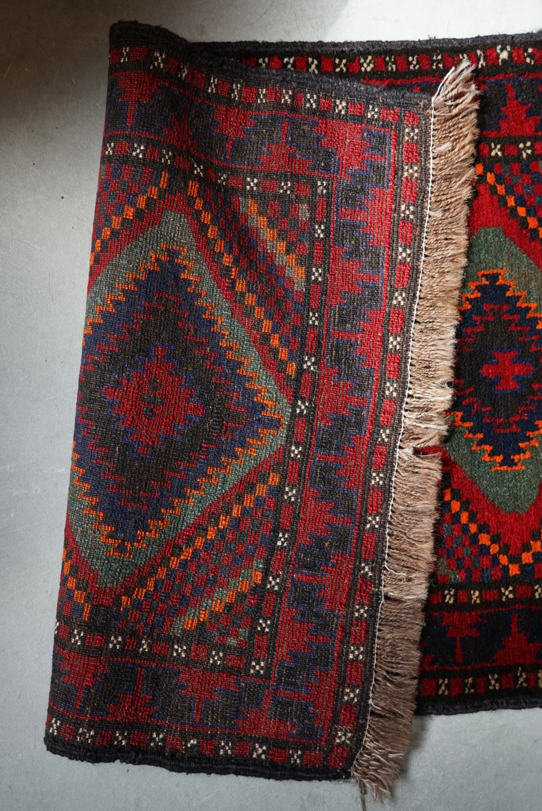 AFGHANISTAN BALUCH DOOR SIZE 1970-1980年代 93 × 64 cm