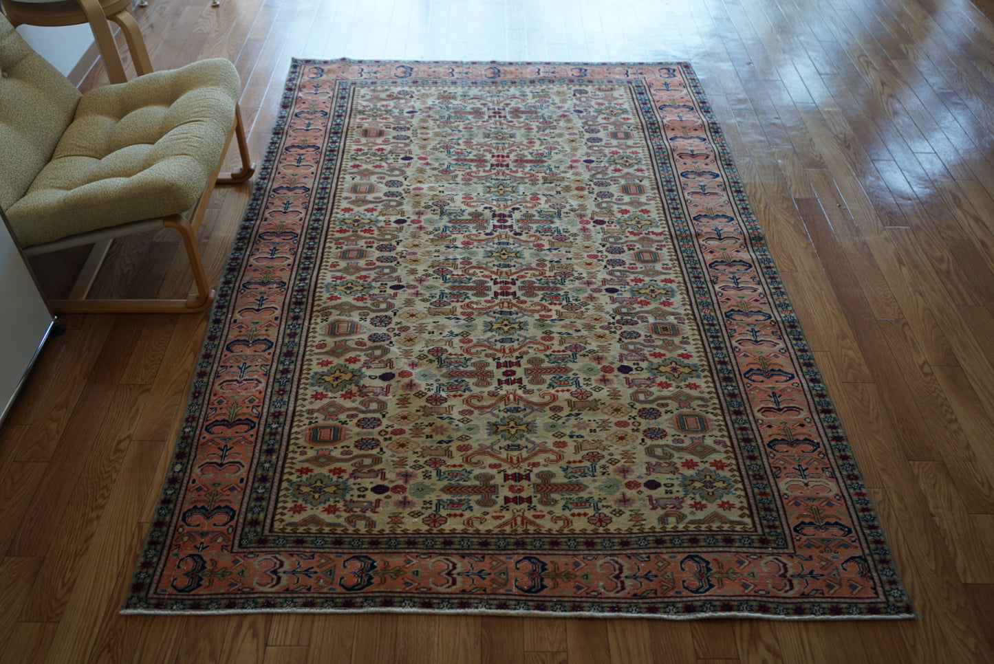 TURKEY OLD KAYSERI PINK 1950-1960年代 212 × 145 cm No.TR25190