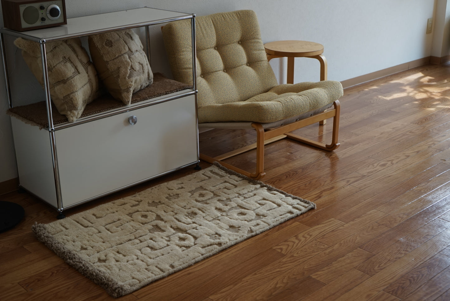 店頭販売 ORIGINAL IRAN QASHQAI KILIM DOORSIZE " ANCIENT " 95 × 65 cm