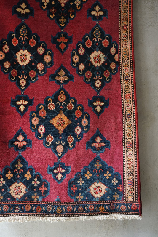 IRAN ANTIQUE KARABAKH RUNNER 1820-1840年代 237 × 78 cm