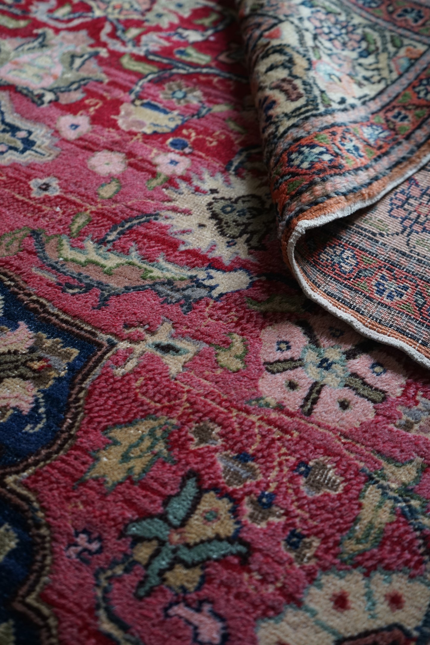 TURKEY OLD KAYSERI PINK 1950-1960年代 218 × 153 cm No.TR25192