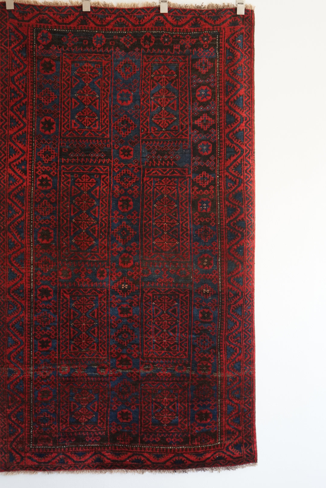 Afghanistan Old Baluch Yaqub Khani 1950年代 198 × 110 cm No.AF2526