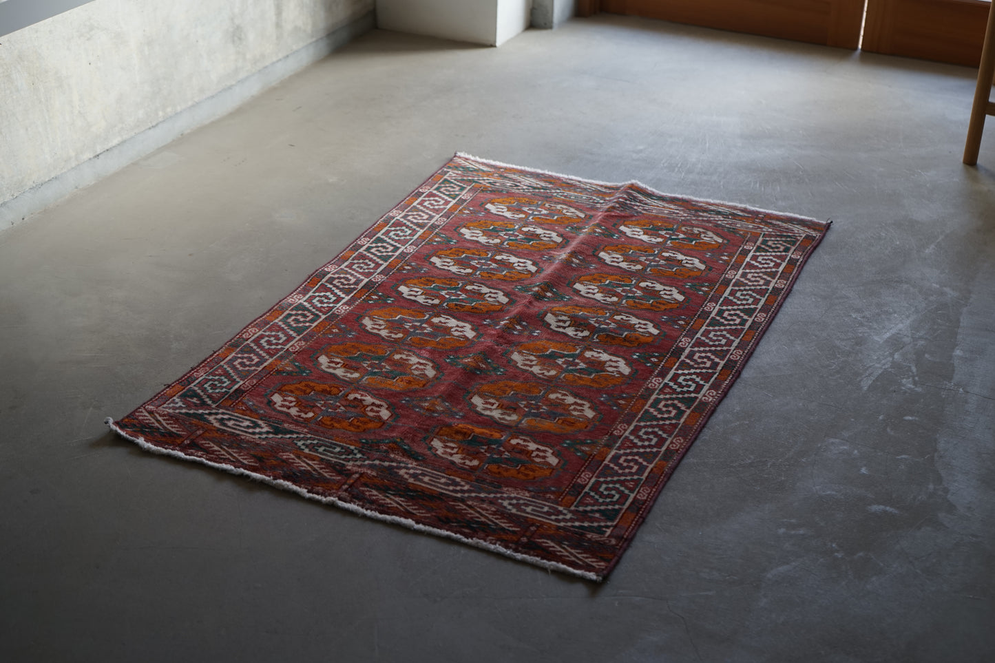 Türkiye Old Turkmen Red 1970年代 120 × 75 cm No.TR25225