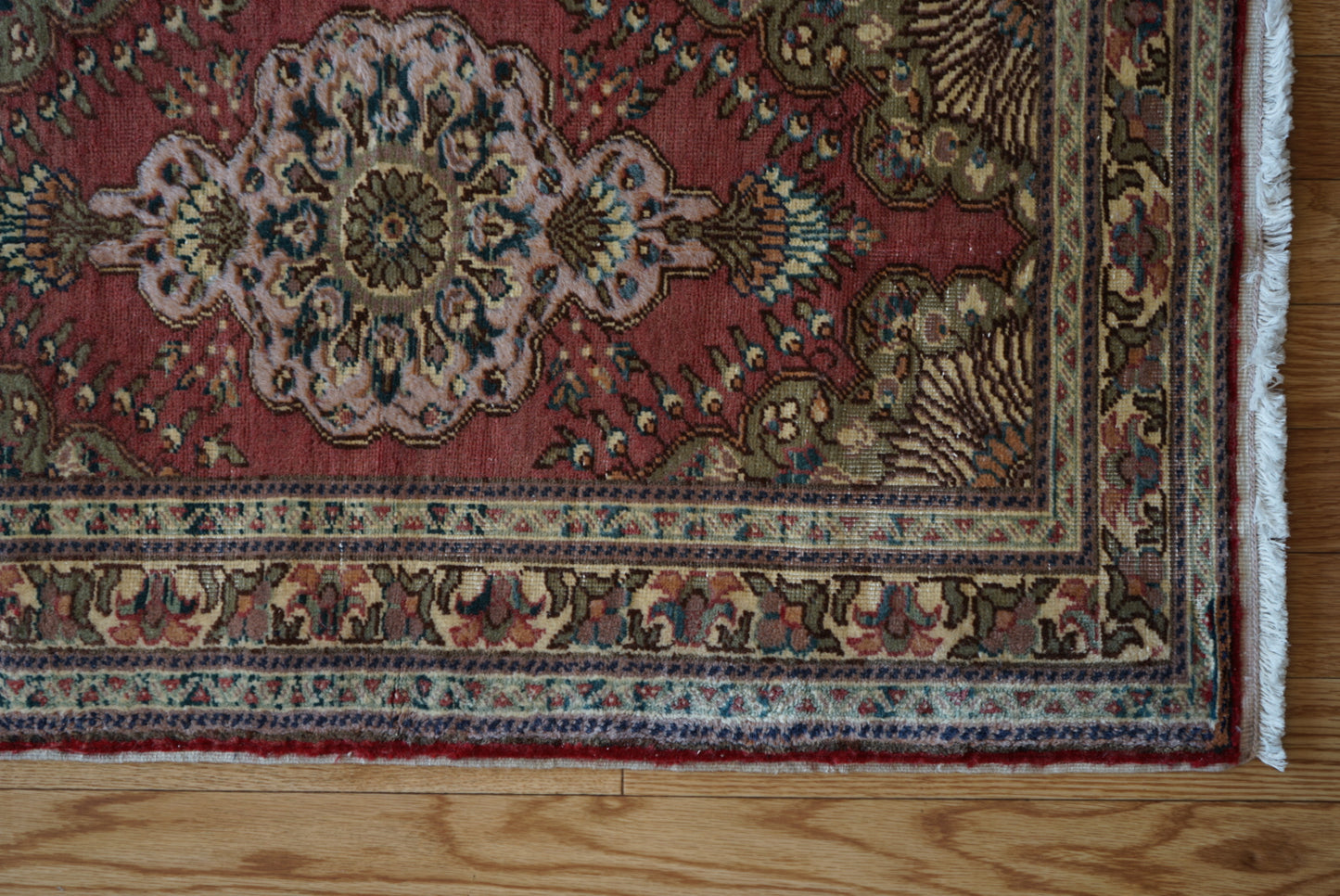 Türkiye Old Kayseri Floral Pink , Beige Doorsize 1960年代 105 × 64 cm No.TR25354
