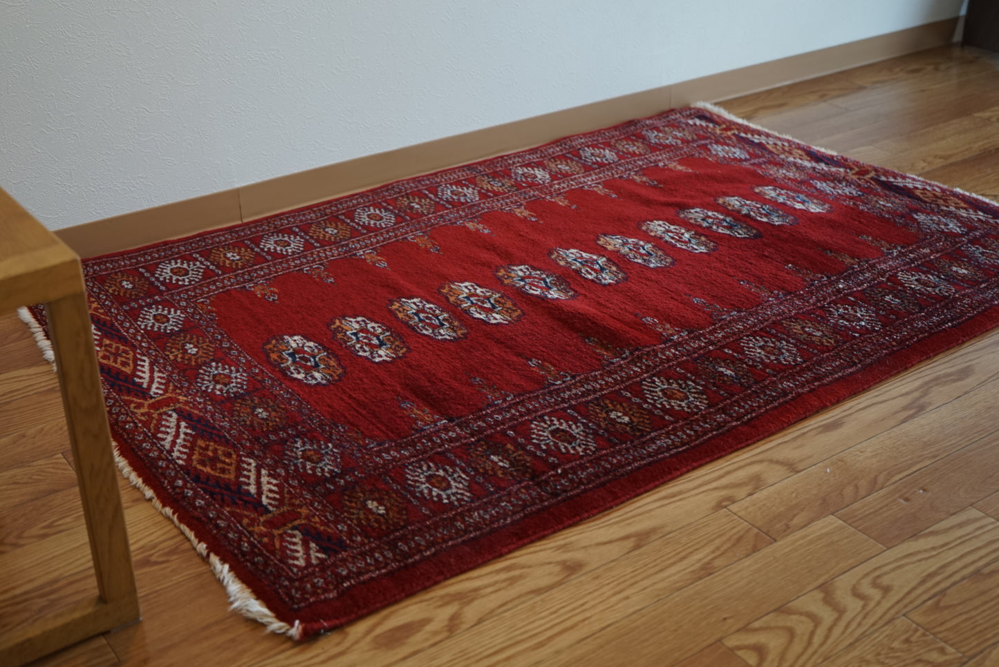 Türkiye Old Turkmen Red 1970年代 141 × 93 cm No.TR25232