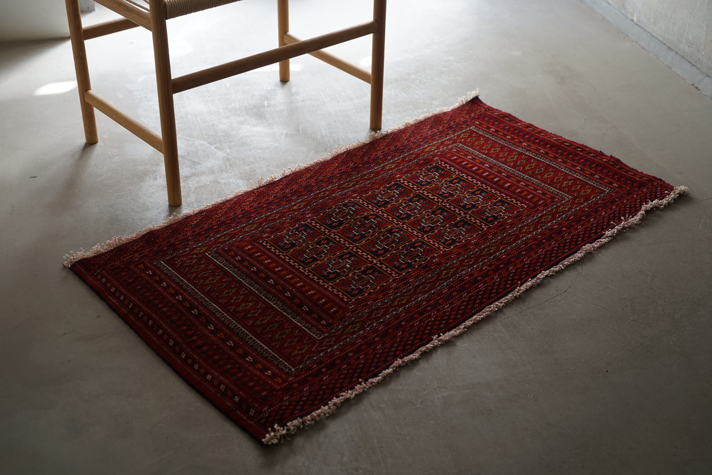 IRAN ANTIQUE TURKMEN 1910年代 118×61cm