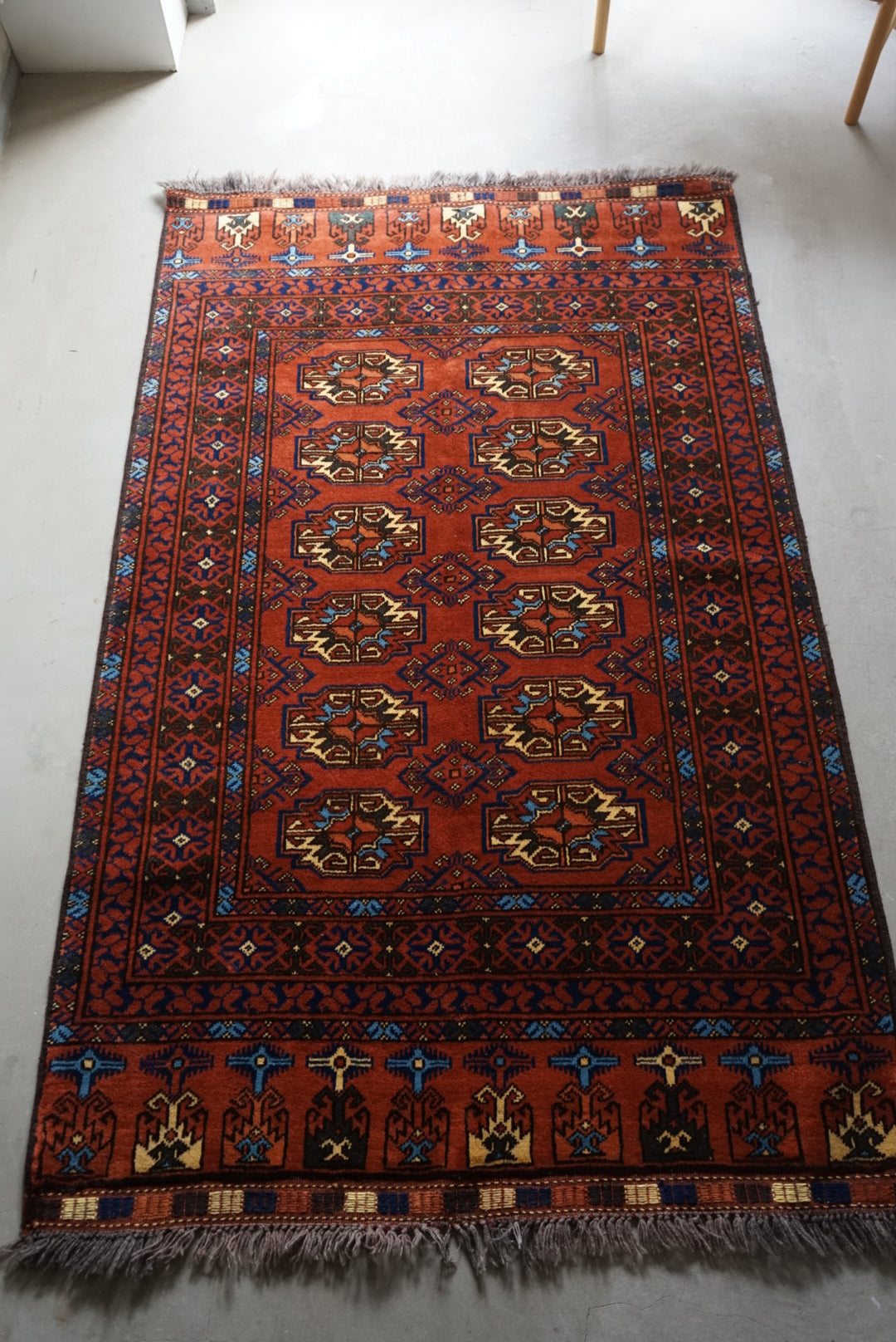 店頭販売 Türkiye Old Turkmen 1950年代 189 × 114 cm No.TR25249