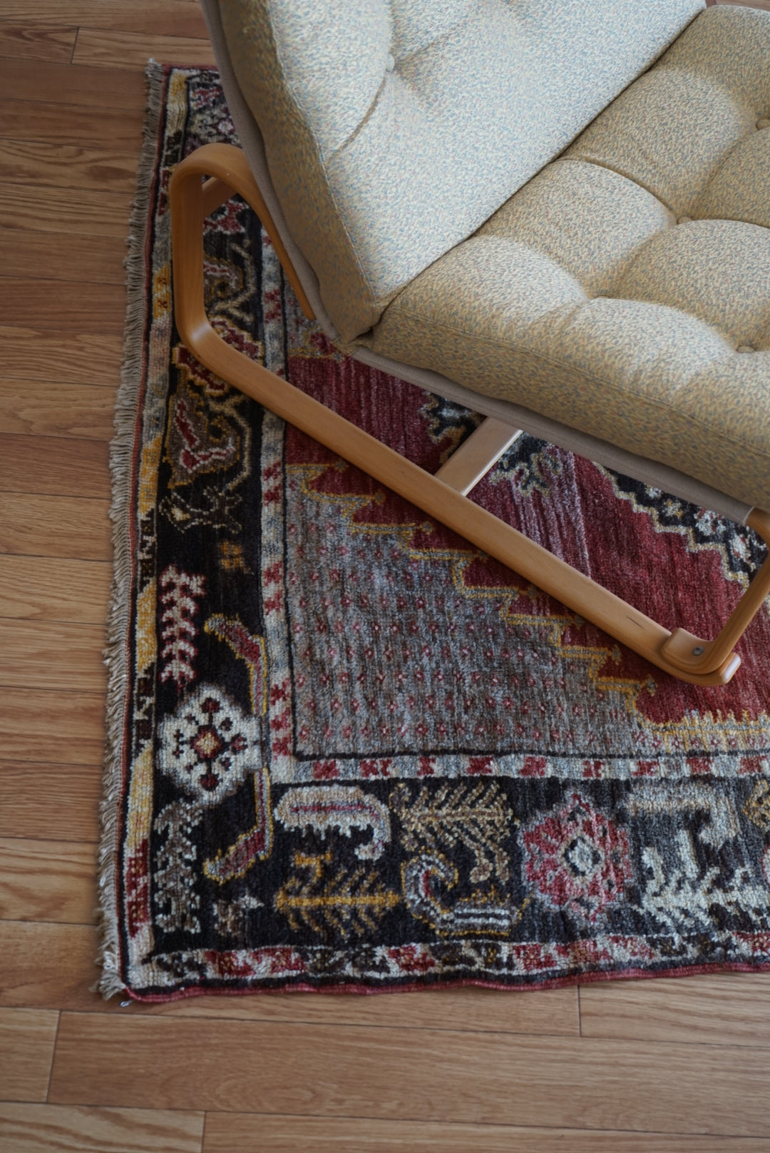 TRIBAL RUG TURKEY OLD KONYA OUSHAK 1965年代 164 × 115 cm No.TR25194