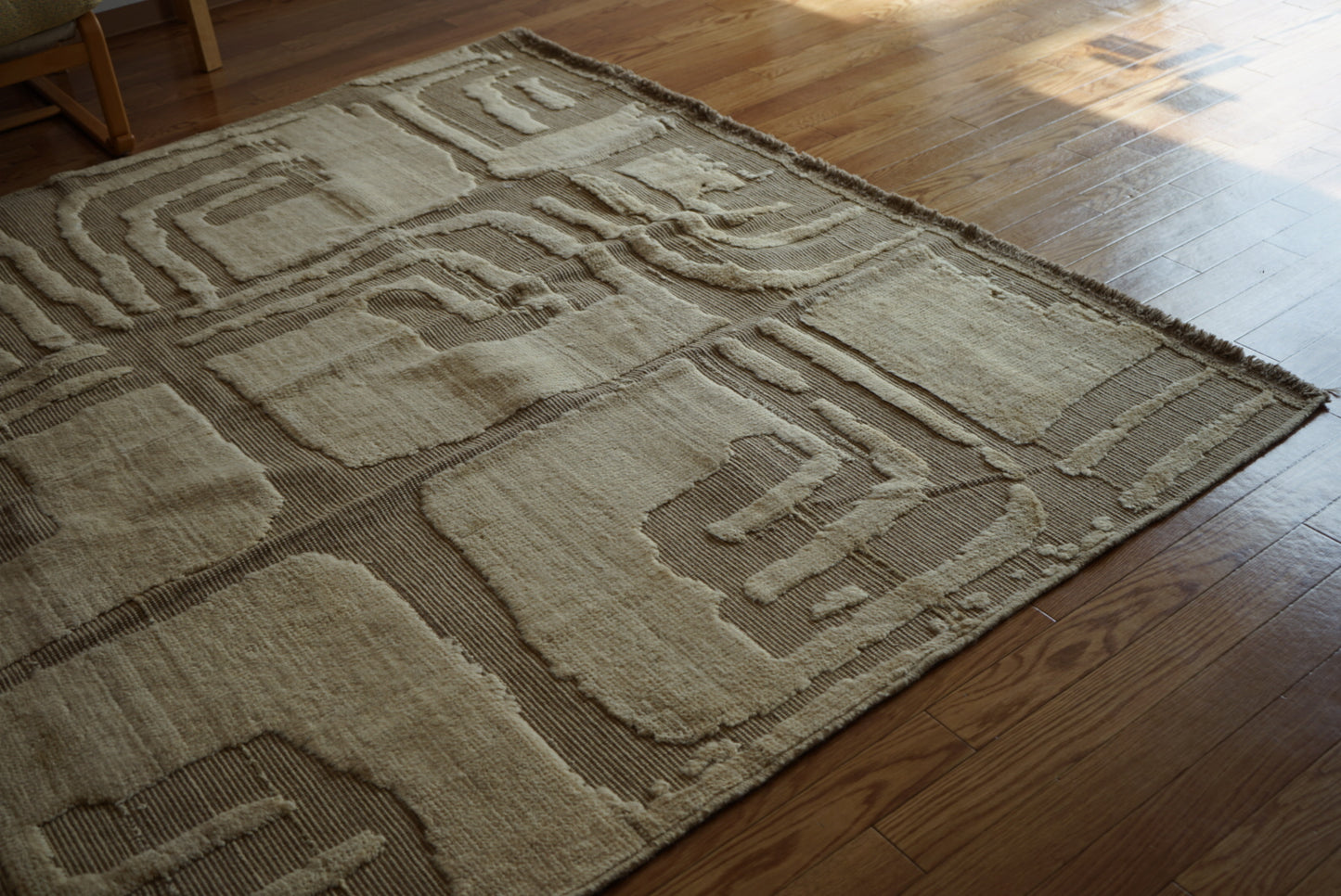 店頭販売 ORIGINAL IRAN QASHQAI KILIM LIVING SIZE " PERSIA " 200 × 200 cm