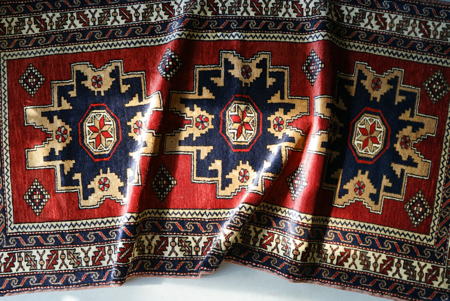 TURKEY OLD AKSARAY TASPINAR 1950-1960年代 220 × 117 cm