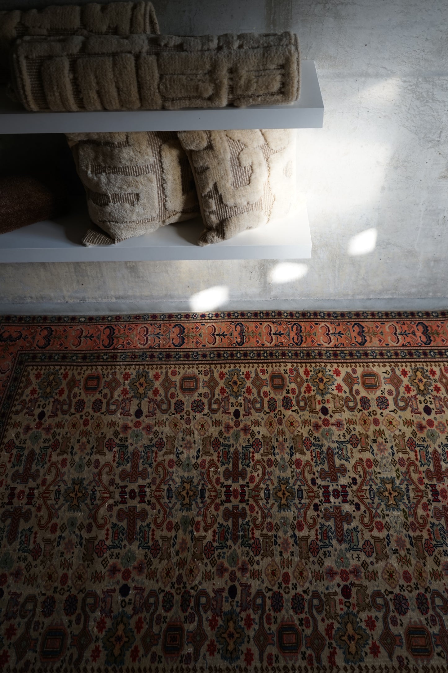 TURKEY OLD KAYSERI PINK 1950-1960年代 212 × 145 cm No.TR25190