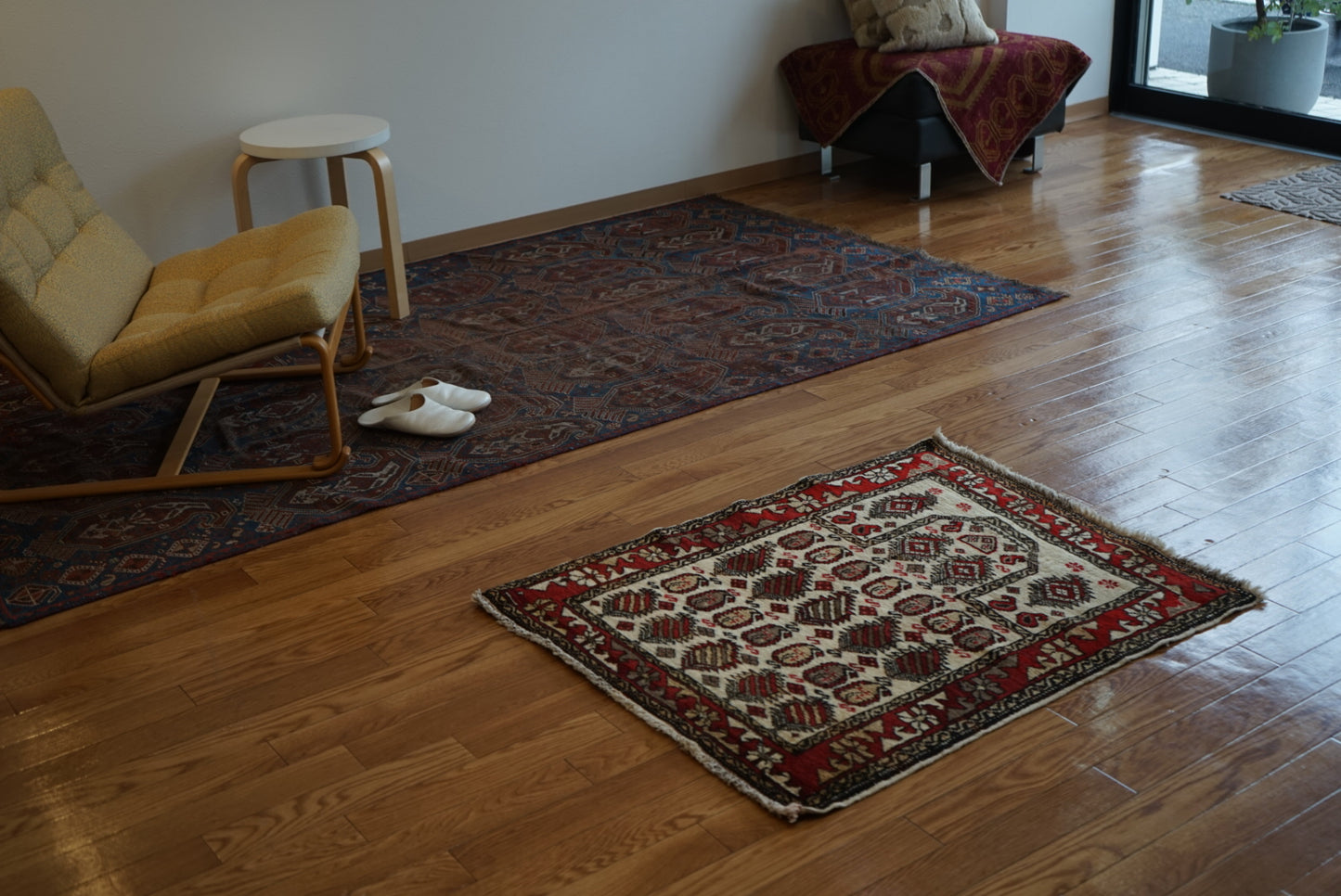 Türkiye Old Anatolia Kid's Prayer rug "Armond" 1960年代 92 × 78 cm No.TR25322