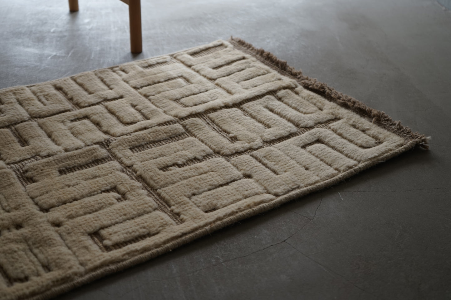 店頭販売 ORIGINAL IRAN QASHQAI KILIM DOORSIZE " QANAT " 95 × 65 cm