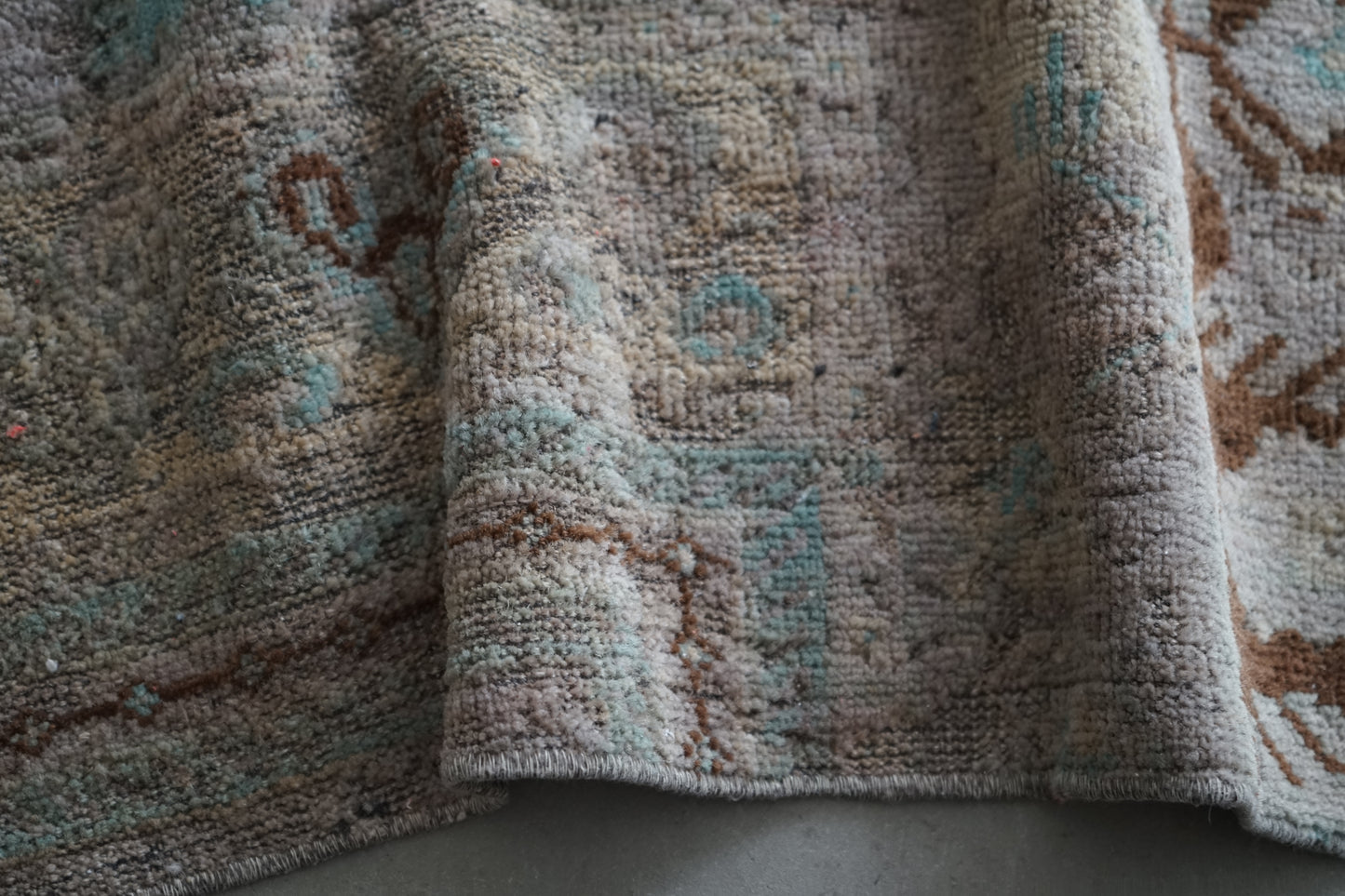 TURKEY VINTAGE SMALL GRAY RUG 78.5 × 54 cm No.TR25170