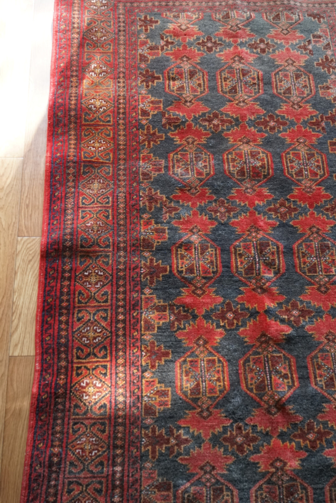 TURKEY OLD MESOPOTAMIA KURDISTAN 1950-1970年代 181 × 101 cm / 国内送料無料・羊毛手織り絨毯