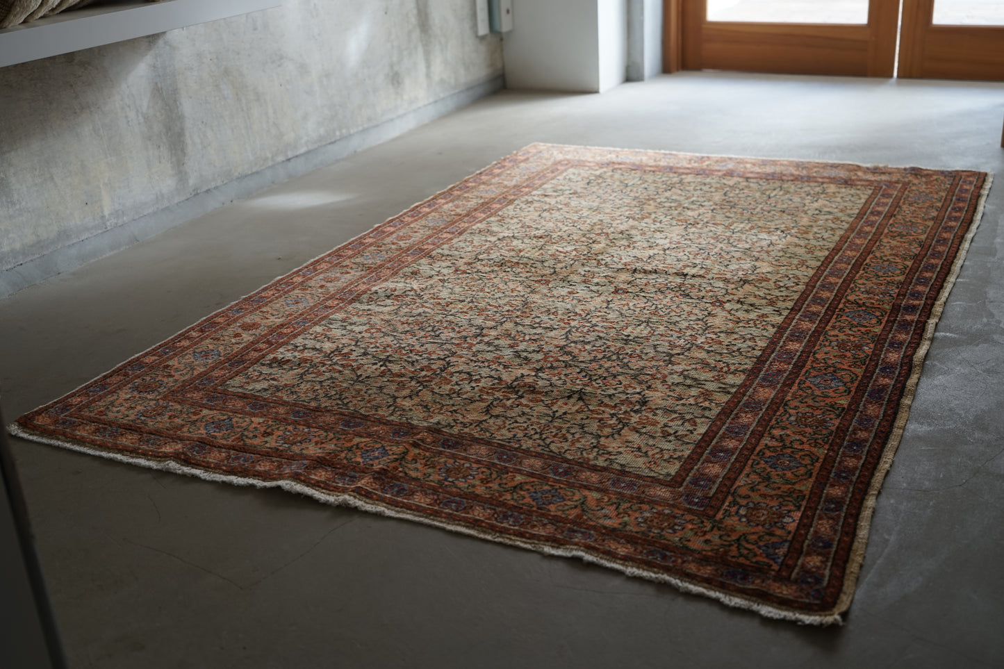 TURKEY OLD KAYSERI BROWN 1960-1970年代 175 × 117 cm No.TR25165