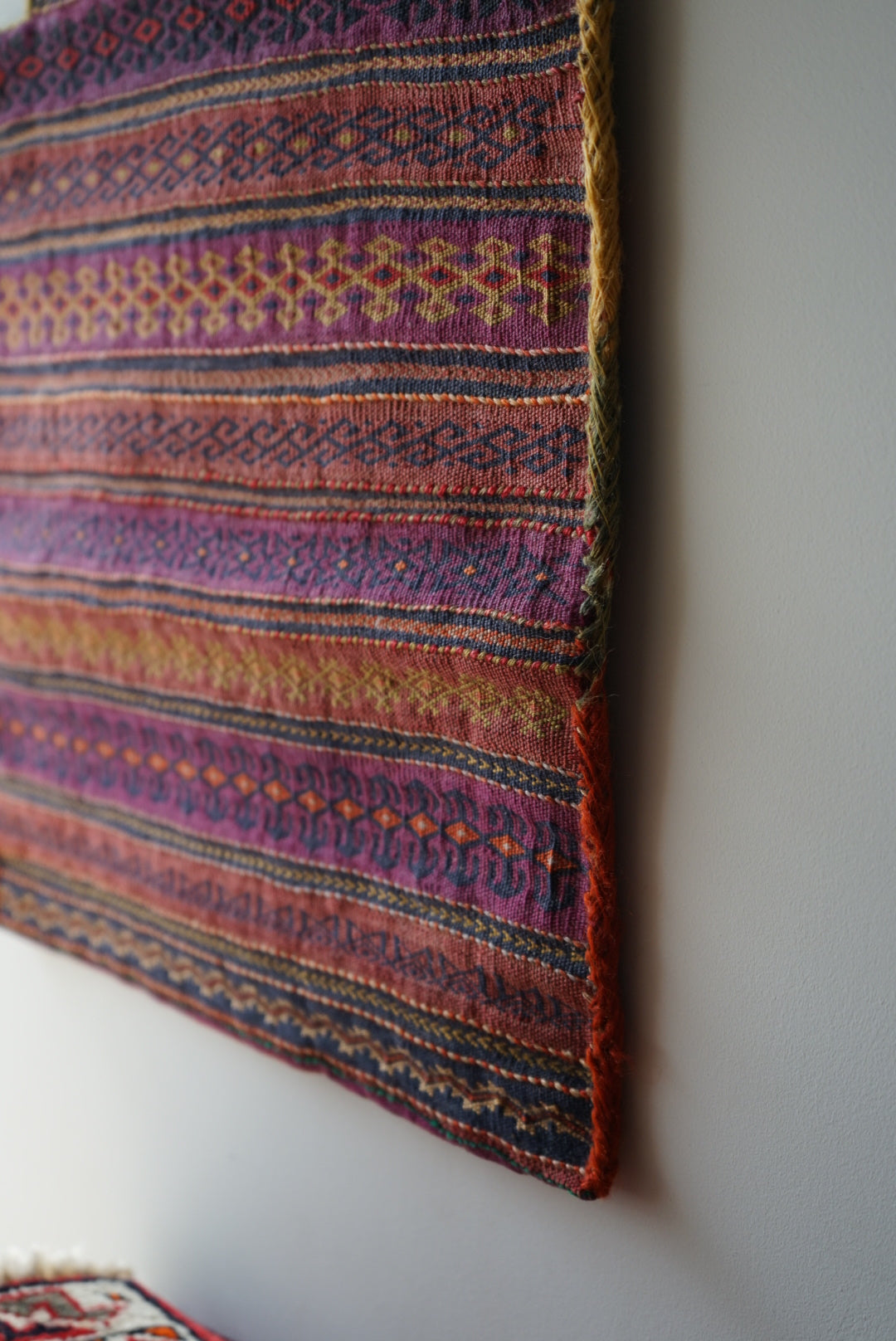 AFGHANISTAN-IRAN OLD QALAI NAW SALT BAG 1980年 56.5 × 40.5 cm