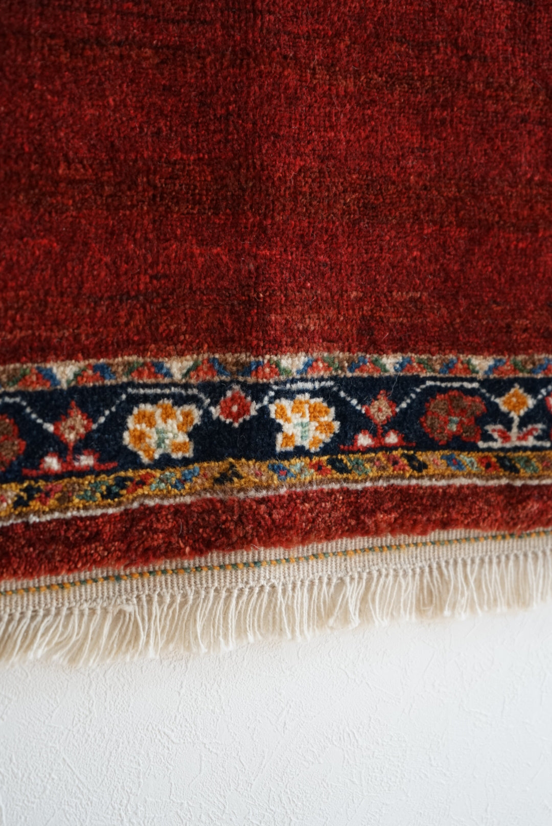 Iran Shiraz Qashqai Gabbeh Rich Red 119.5 × 85 cm