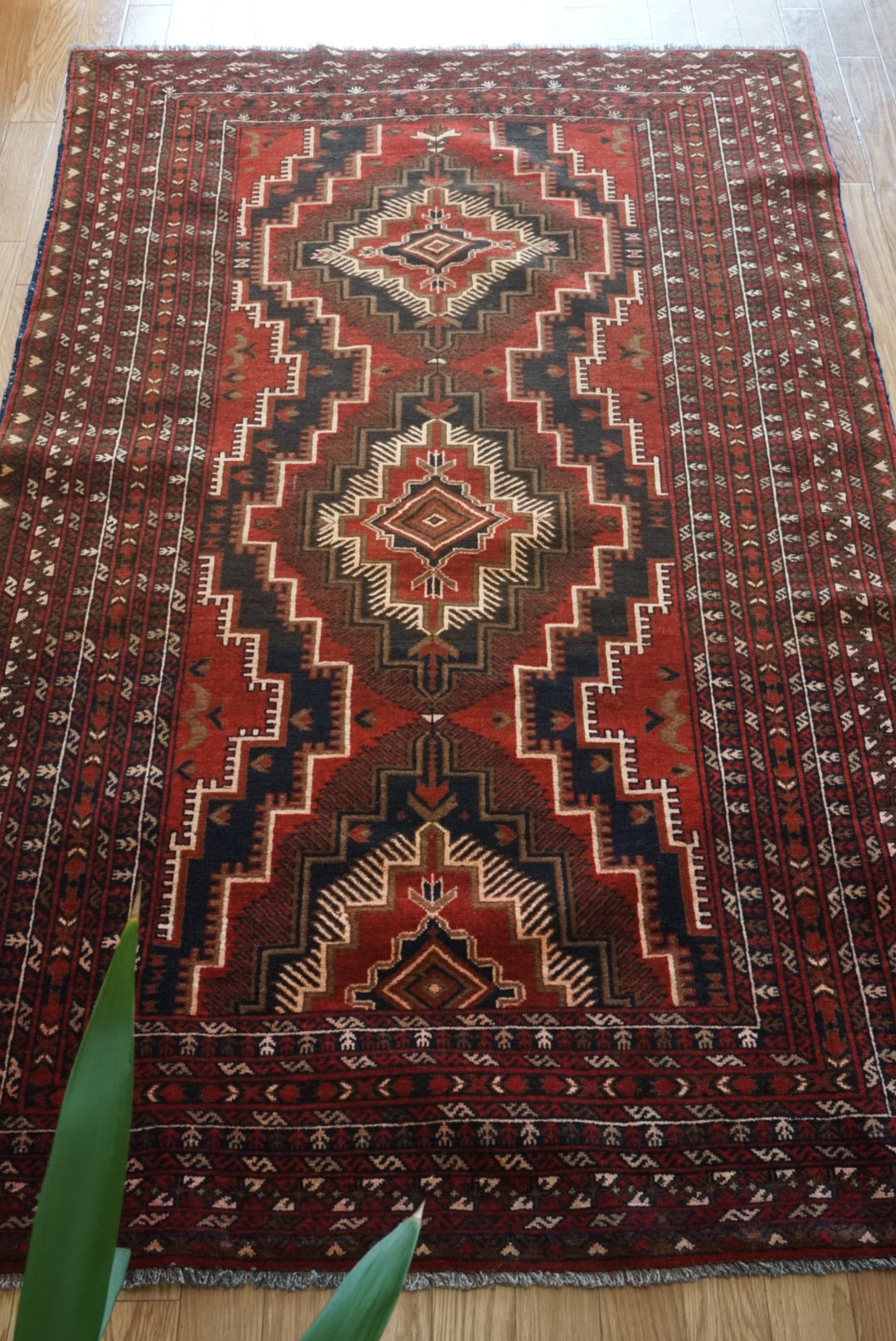 Afghanistan Vintage Turkmen Ali Khoja 1975年代 194 × 118.5 cm  No.AF2533