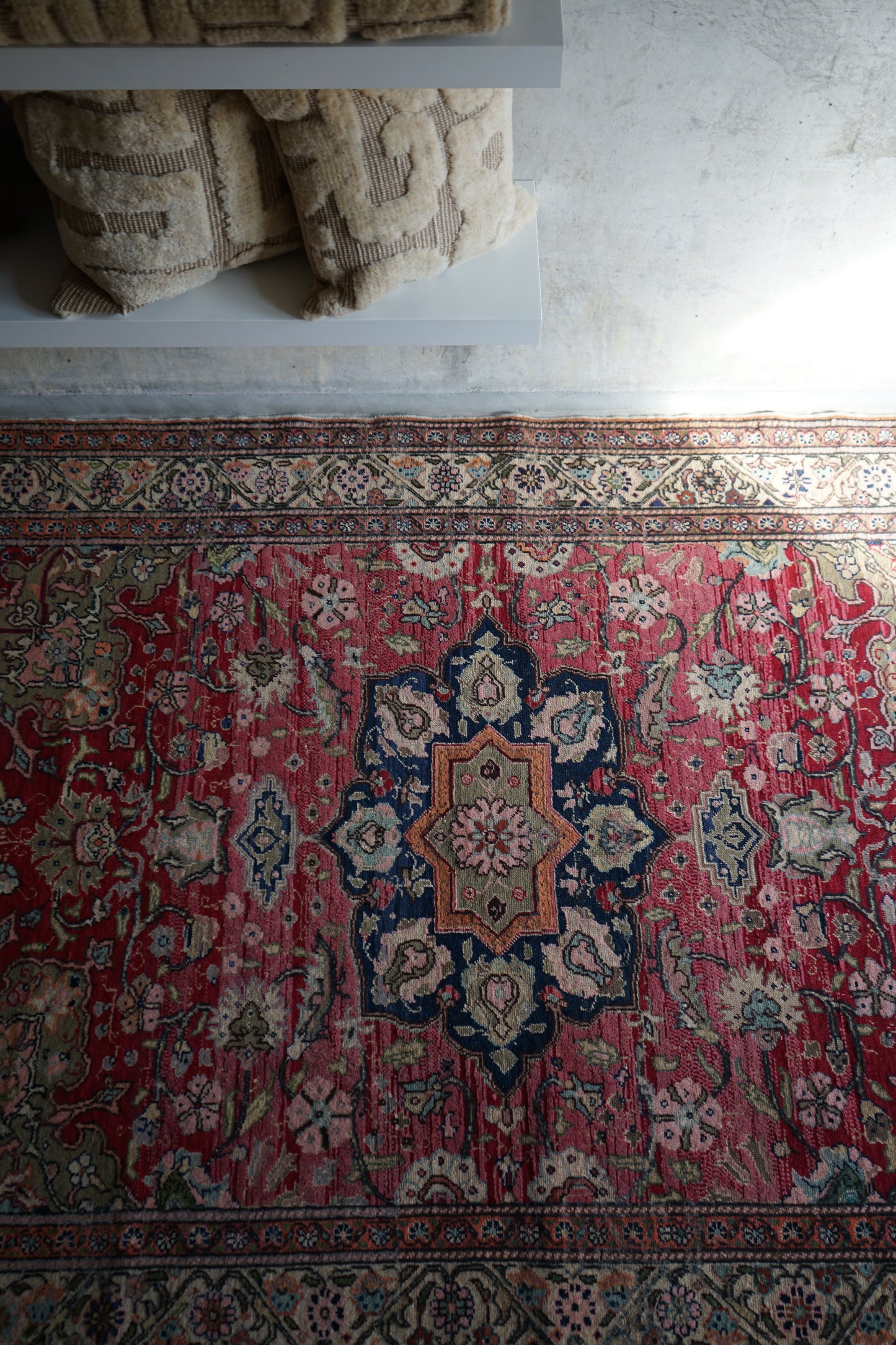 TURKEY OLD KAYSERI PINK 1950-1960年代 218 × 153 cm No.TR25192