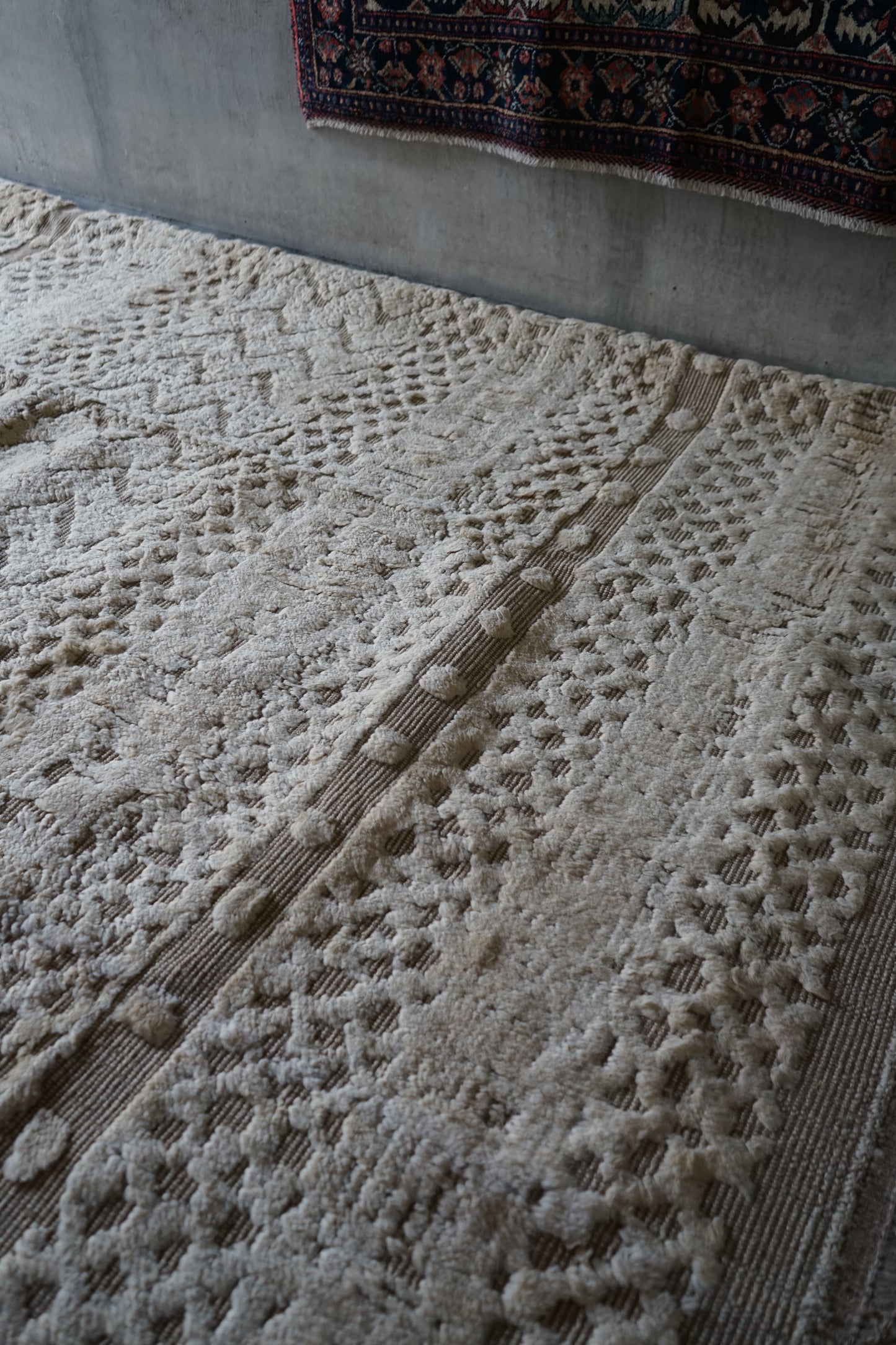 店頭販売 ORIGINAL IRAN  QASHQAI KILIM LIVING MAIN SIZE " MOM " 300 × 200 cm