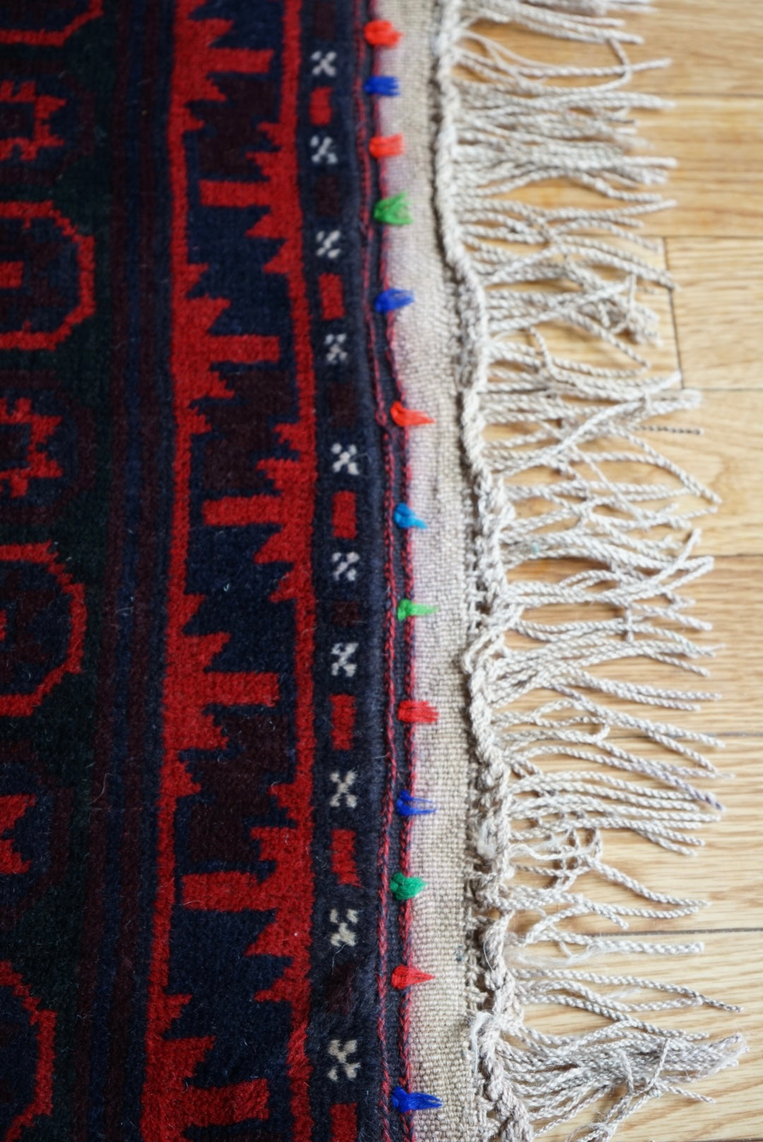 Afghanistan Vintage Baluch Zanjir 1980年代 358 × 190 cm  No.AF2530
