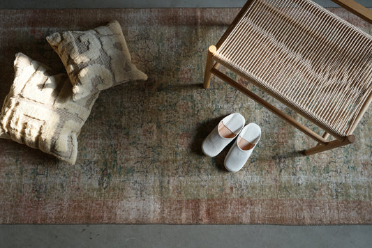 TURKEY OLD ISPARTA FLOWER GARDEN 1970年代 208 × 106 cm No.TR25122