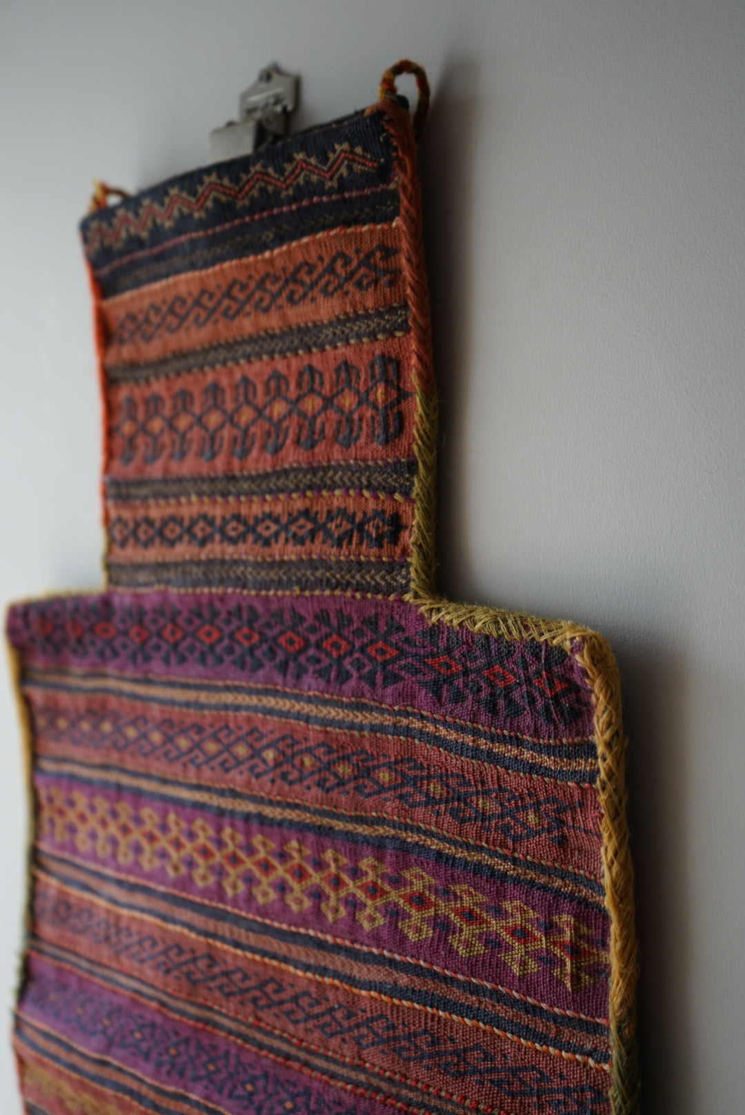 AFGHANISTAN-IRAN OLD QALAI NAW SALT BAG 1980年 56.5 × 40.5 cm