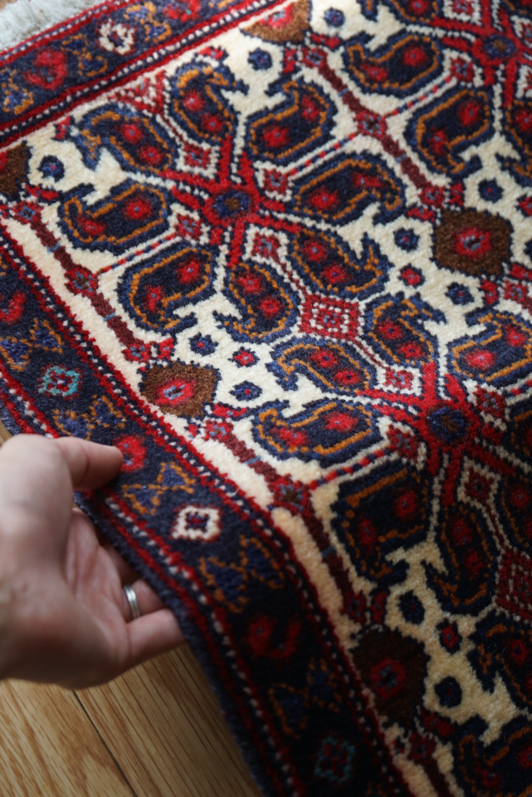 IRAN OLD SANANDAJI BOTEH 1940年代 97 × 68.5 cm