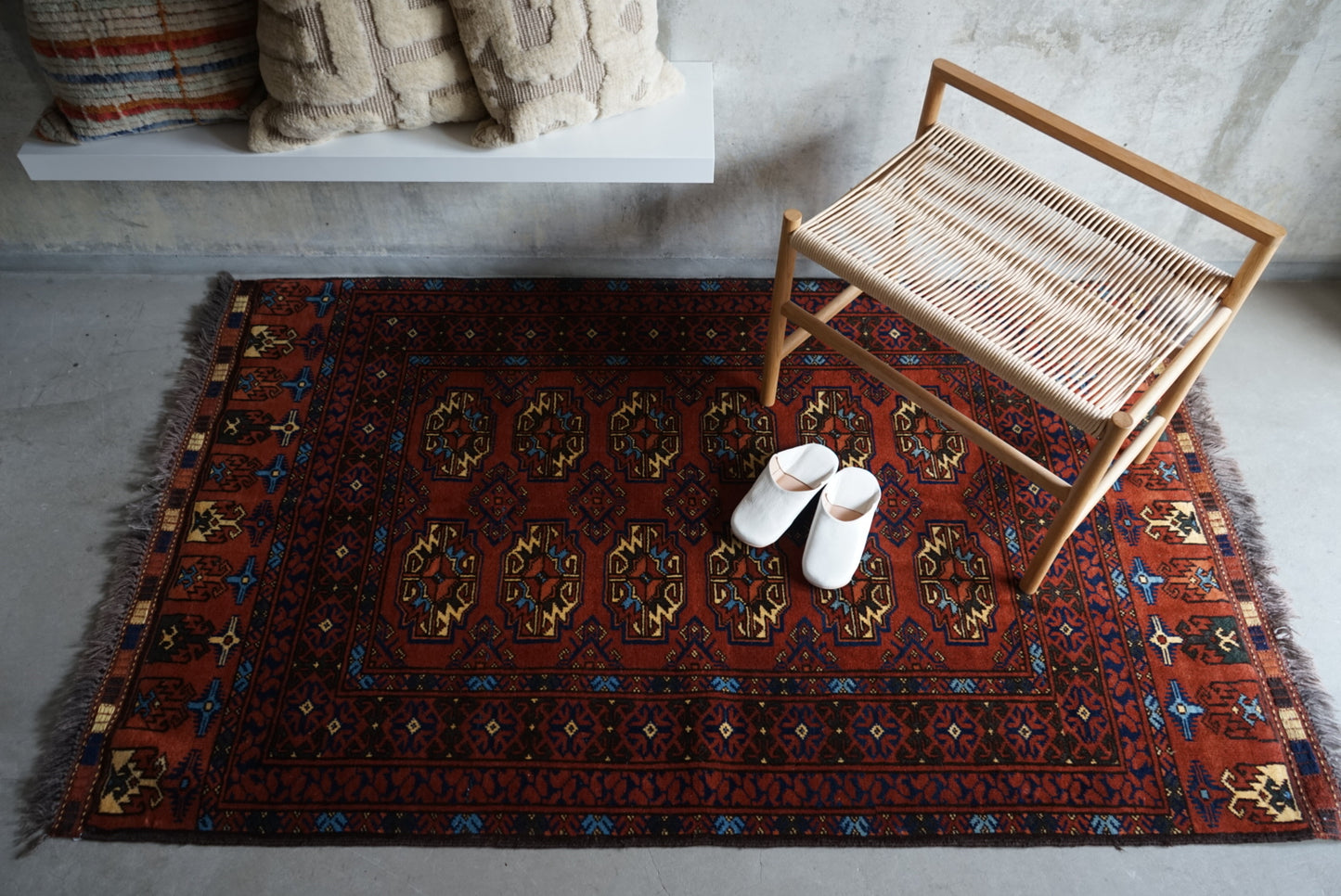 店頭販売 Türkiye Old Turkmen 1950年代 189 × 114 cm No.TR25249